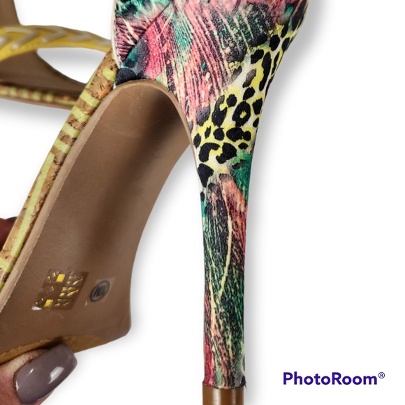 Chinese Laundry Leopard print Stillettos size 10 - Picture 10 of 16